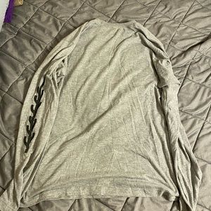 Gray Awolnation Long sleeve T shirt. Size L. very comfortable soft fabric